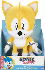 Tails Peluche Gigante Azul - Suave y Detallado para Niños 3+