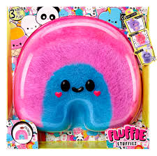 Fluffie Stuffiez Grande RAINBOW: ¡Sorpresa Peluche!