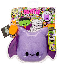 Murciélago Fluffie Stuffiez - Peluche Coleccionable de Halloween