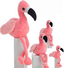 Adorable Flamenco de Peluche Rosa