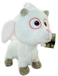 DM3 Minions: Peluche Uni Cabra 28 cm - Pelo Blanco