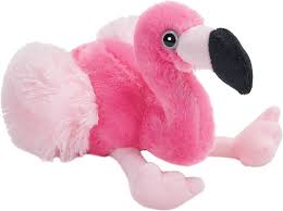 Hug'ems Flamenco de Peluche - 18 cm