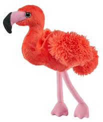 Flamenco Eco Pocketkins - Peluche Ecológico de 12 cm