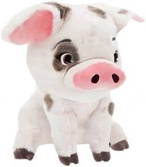 Peluche Pua de Moana - Almohada de 22cm
