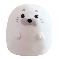 Foca Kawaii: Cojín Peluche Adorable