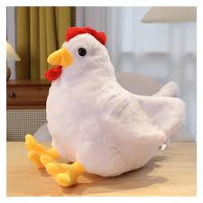 Gallina de Peluche: Compañera Suave para Regalos Especiales