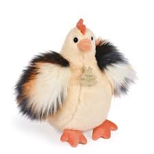 Peluche Gallina de Granja Histoire d'Ours HO3162