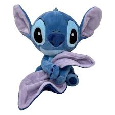 Peluche Stitch Disney con Manta - 25 cm