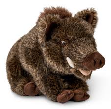 Jabalí de Peluche Uni-Toys - 18 cm