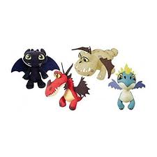 Peluches Multicolor de Entrena a Tu Dragón 2 - 29cm