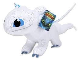 Furia Luminosa 46 cm: Peluche de Cómo Entrenar a tu Dragón 3