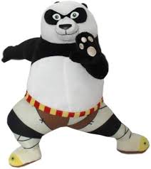 KUNG FU PANDA - Peluche Po (28cm)