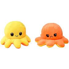 KUNSTIFY Oktupus - Peluche Reversible XXL de Pulpo