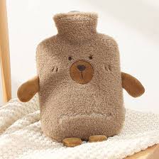 Bolsa de Agua Caliente de Peluche 1L: Ideal para Invierno y Navidad