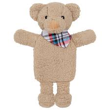 CityComfort: Bolsa de Agua Caliente con Funda de Peluche - 1L