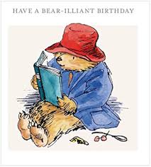 Tarjeta de Cumpleaños Paddington Bear