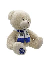 Oso de Peluche del Real Madrid con Bufanda - 35 cm