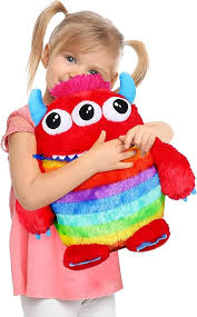 Monstruo Antiestrés Yummy - Peluche Grande para Niños