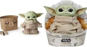 Peluche 28 cm Baby Yoda - El Niño de Mandalorian