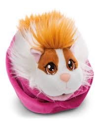 NICI LITTLE PAWS: Cobaya de Peluche 12cm en Cesta