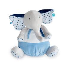 Elefante de Peluche BN0514 - Regalo Azul para Niños