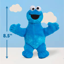 Monstruo de las Galletas Peluche Sostenible de 20 cm - Juguete para Niños