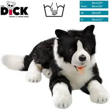 Peluche Border Collie Acostado 60cm - Carl Dick