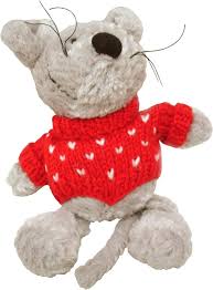 Pequeño Peluche Raton Gris - Jersey
