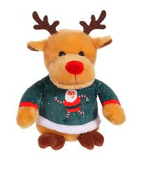 Gipsy - Peluche Renne Verde 24 cm para Niños