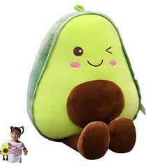 Almohada de Peluche Aguacate 30cm - Clvsyh