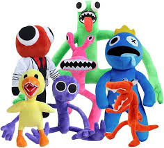 Set de 7 Figuras de Roblox Rainbow Friends - Regalos para Niños
