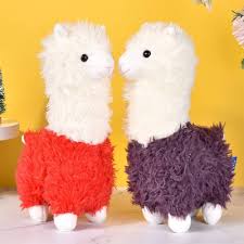 Conjunto de 2 Alpacas de Peluche de 11 Pulgadas