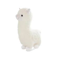 Alpaca de Peluche Zhlearda 28CM Blanca