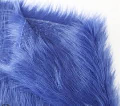 Telita de Peluche Multicolor 50/100x160cm - Piel Sintética de Pelo Largo