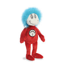 AURORA Thing 1 - Peluche Dr. Seuss 20 cm