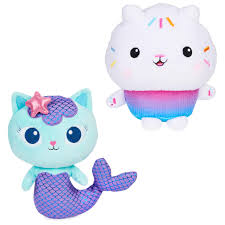 Gabby's Dollhouse: Juguetes de Peluche Purr-ific (2 Unidades)