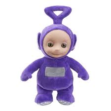 Tinky Winky: Peluche Hablador de 20 cm de Teletubbies