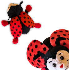 Peluche Mariquita de la Suerte 20 cm - NARAMAKI