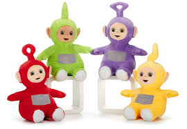 Set de Peluches Grandes de Teletubbies - 4 Figuras Originales