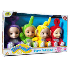 Juego Completo de Juguetes Teletubbies
