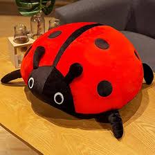 Peluche de Mariquita Grande 40-80cm para Niños