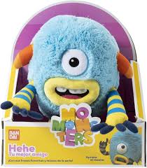 BANDAI Momonsters - Hehe - Peluche Musical Colorido