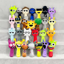 Peluches Sprunki de Benolls: Suaves y Adorables