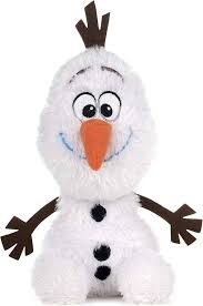 Olaf de Frozen 2 - Peluche Blanco 25 cm