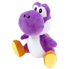 Yoshi Peluche Morado 6” - Super Mario Bros