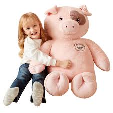 IKASA Cerdo Gigante: Peluche Ideal para Jugar