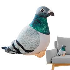 Pájaro de Peluche Realista Kasmole - Juguete Decorativo y Regalo para Niños