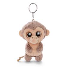 NICI Glubschis: Llavero Mono Hobson 9 cm - Tierno Peluche del Zoo