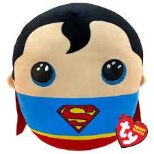 TY Superman: Peluche Suave de 10 Pulgadas