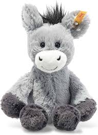 Dinkie Burro Steiff: Peluche Suave para Bebés